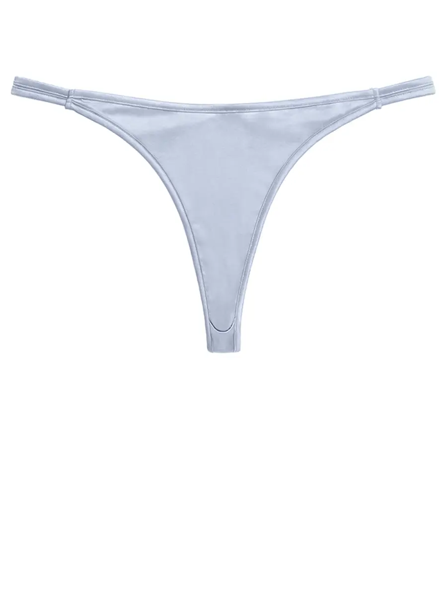 Трусы-стринг шелковые