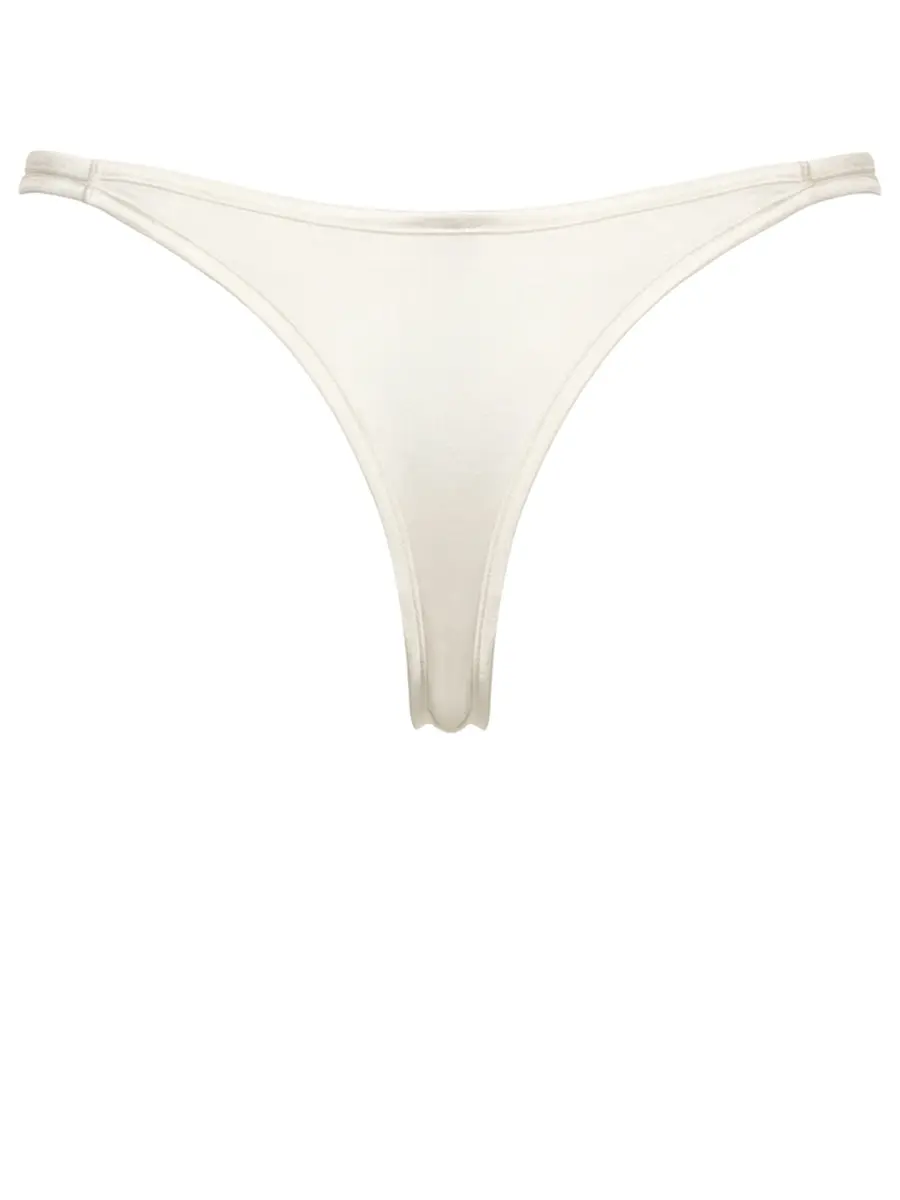 Трусы-стринг шелковые