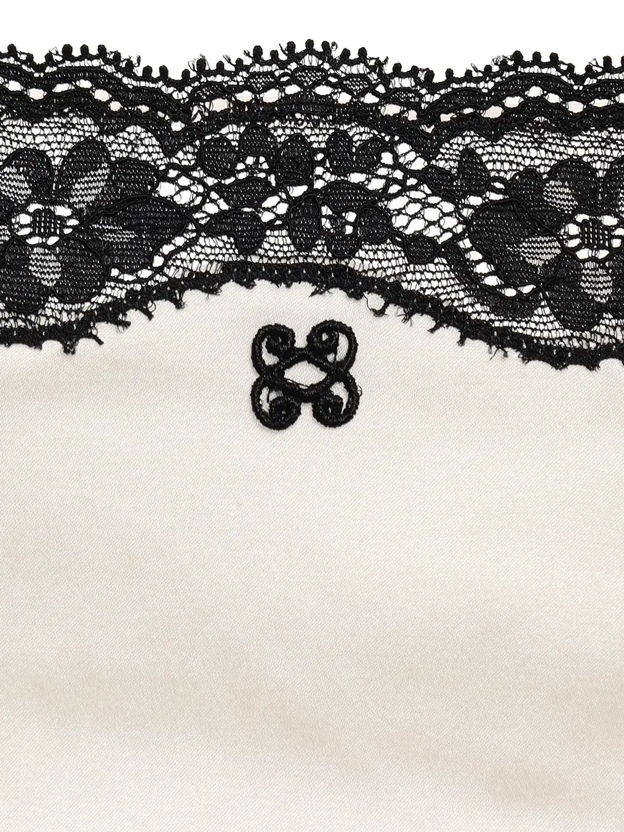 Трусы-стринг шелковые