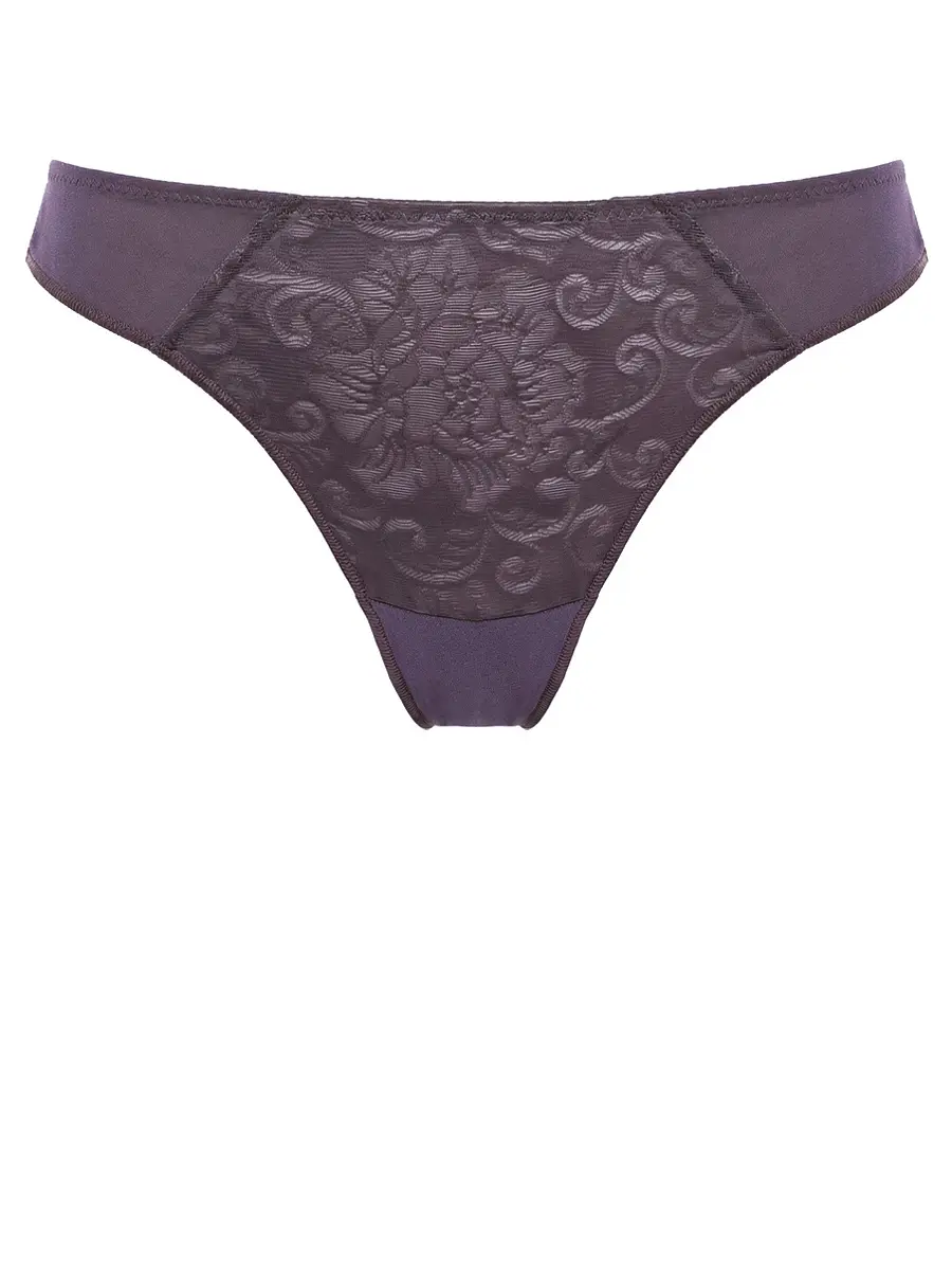 Трусы-танга с кружевом