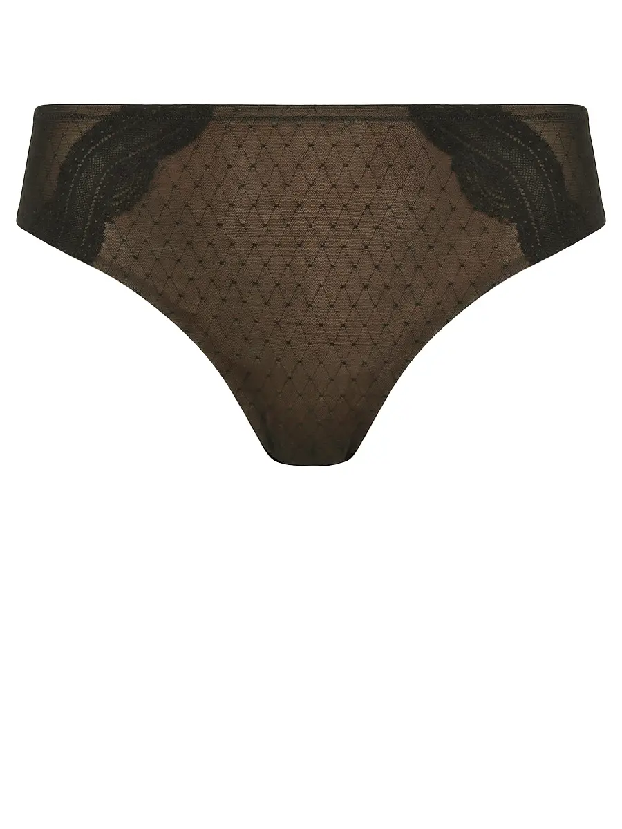 Трусы-слип с кружевом