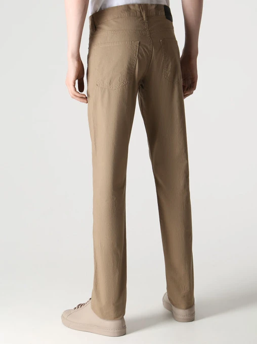 Брюки Slim Fit хлопковые BOSS