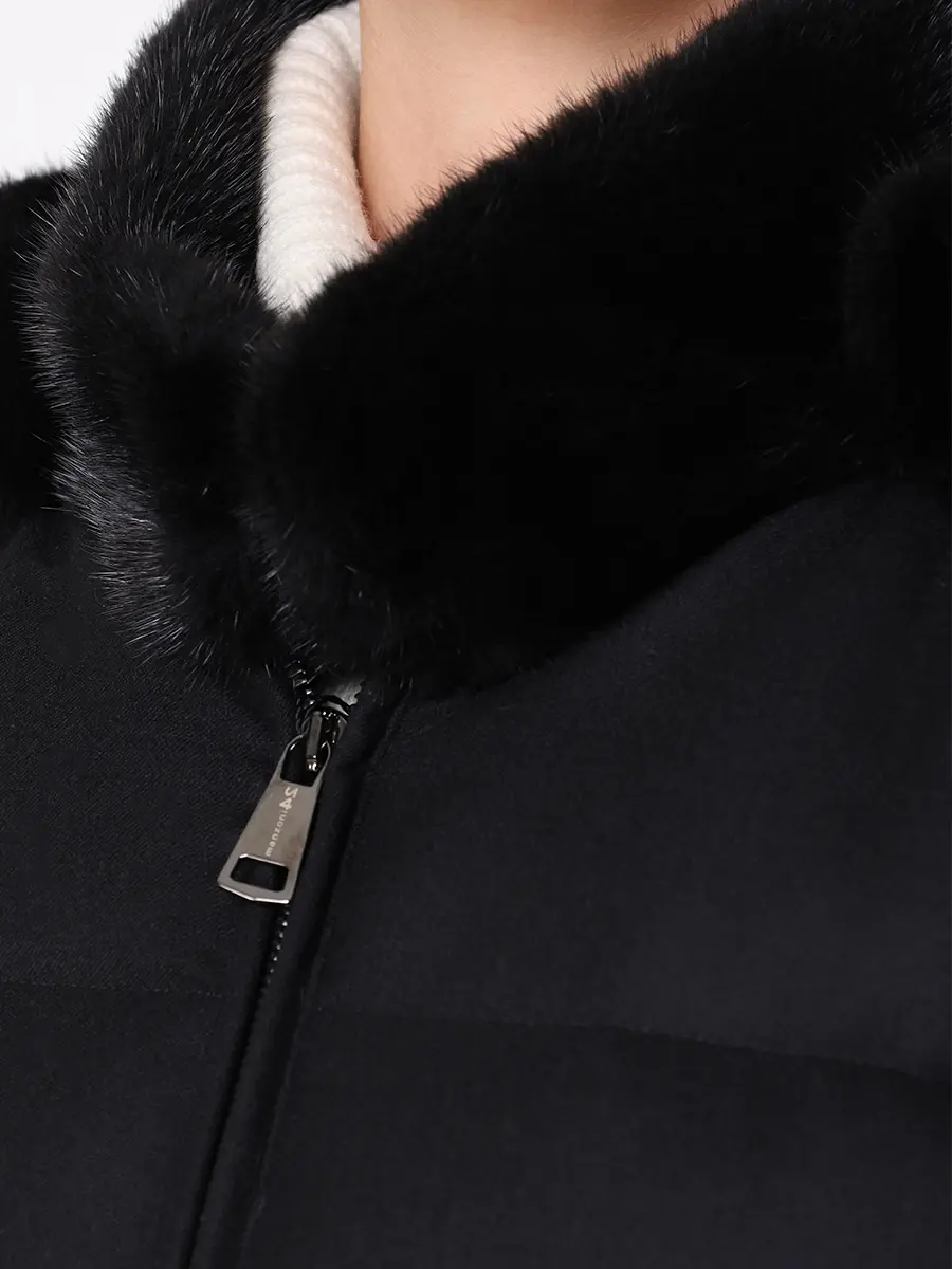 Пуховик стеганый