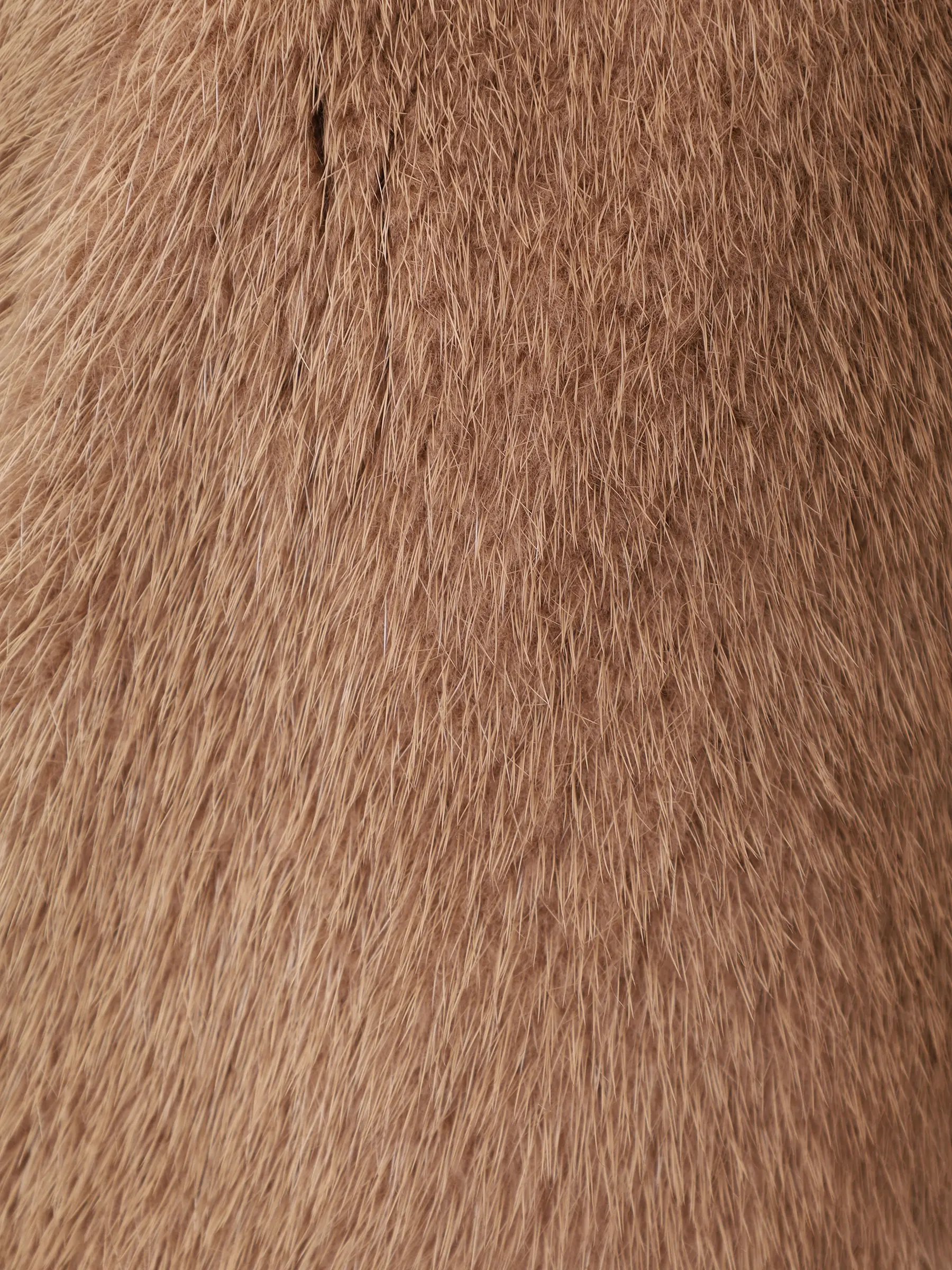 Жилет из кашемира и меха норки