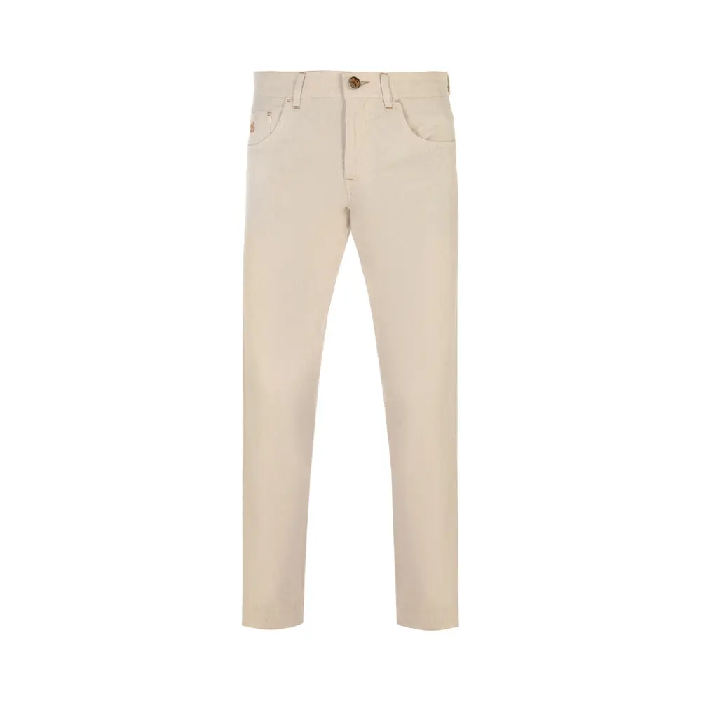 Джинсы Slim Fit льняные