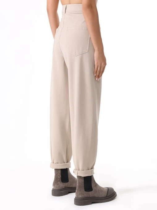 Брюки хлопковые BRUNELLO CUCINELLI