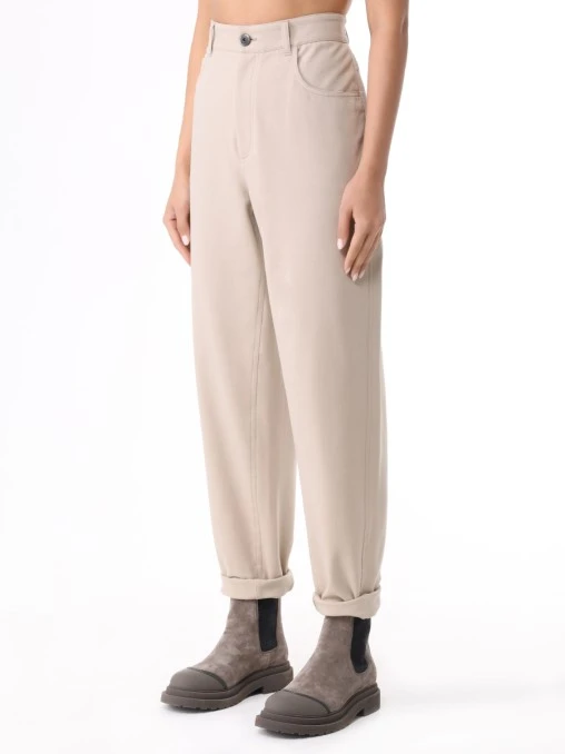 Брюки хлопковые BRUNELLO CUCINELLI