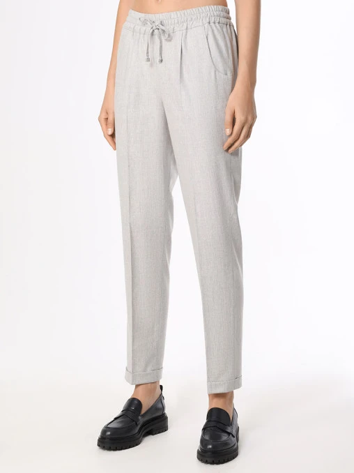 Брюки шерстяные KITON