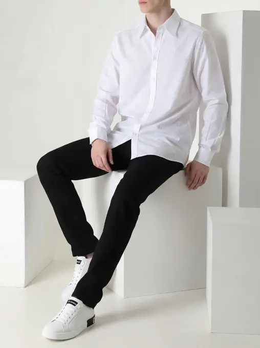 Рубашка Regular Fit хлопковая DOLCE & GABBANA