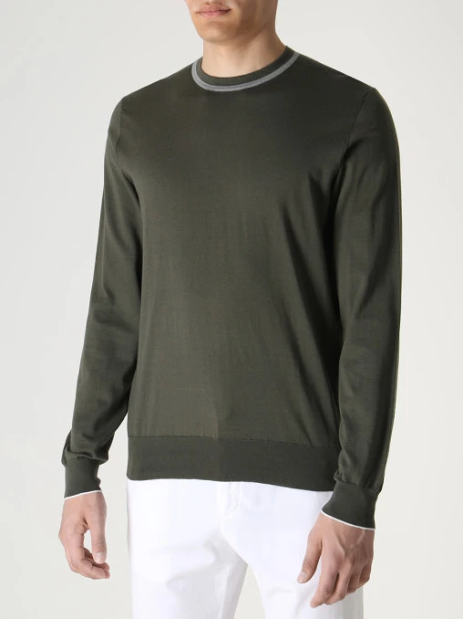 Джемпер хлопковый FIORONI CASHMERE