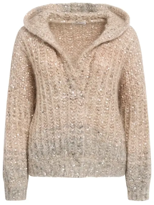 Кардиган с пайетками BRUNELLO CUCINELLI