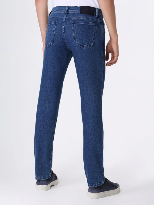 Джинсы Regular Fit хлопковые CANALI