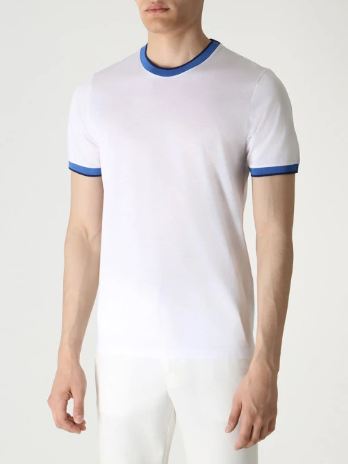 Футболка хлопковая BERTOLO LUXURY MENSWEAR