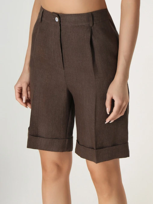 Шорты льняные KITON