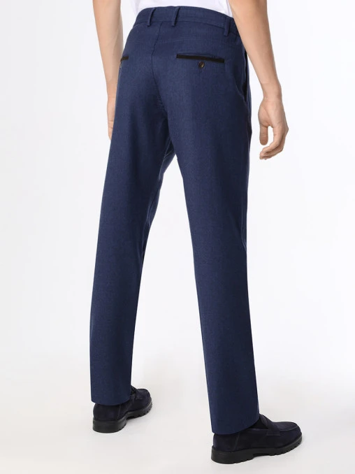 Брюки Regular Fit шерстяные CANALI