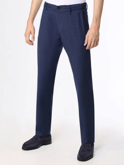 Брюки Regular Fit шерстяные CANALI