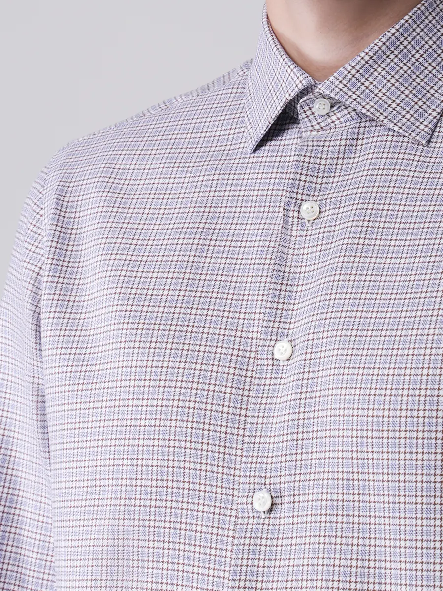 Рубашка Regular Fit в клетку