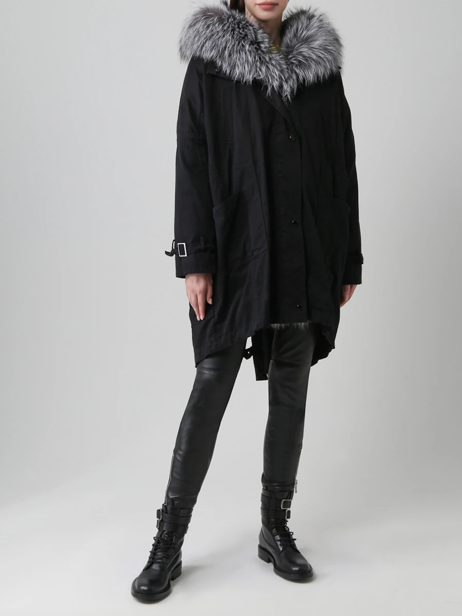 Парка с меховой отделкой