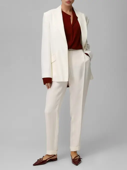 Блуза шелковая LORO PIANA