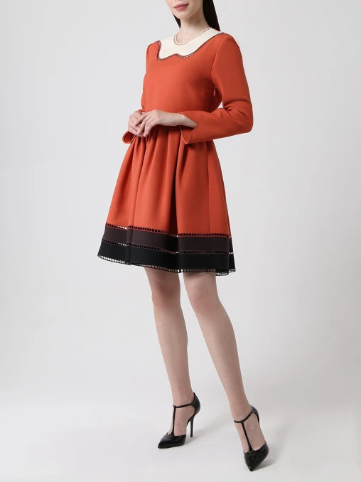 Приталенное платье FENDI