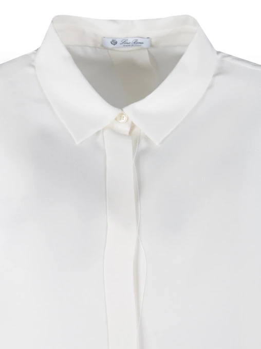 Блуза шелковая LORO PIANA