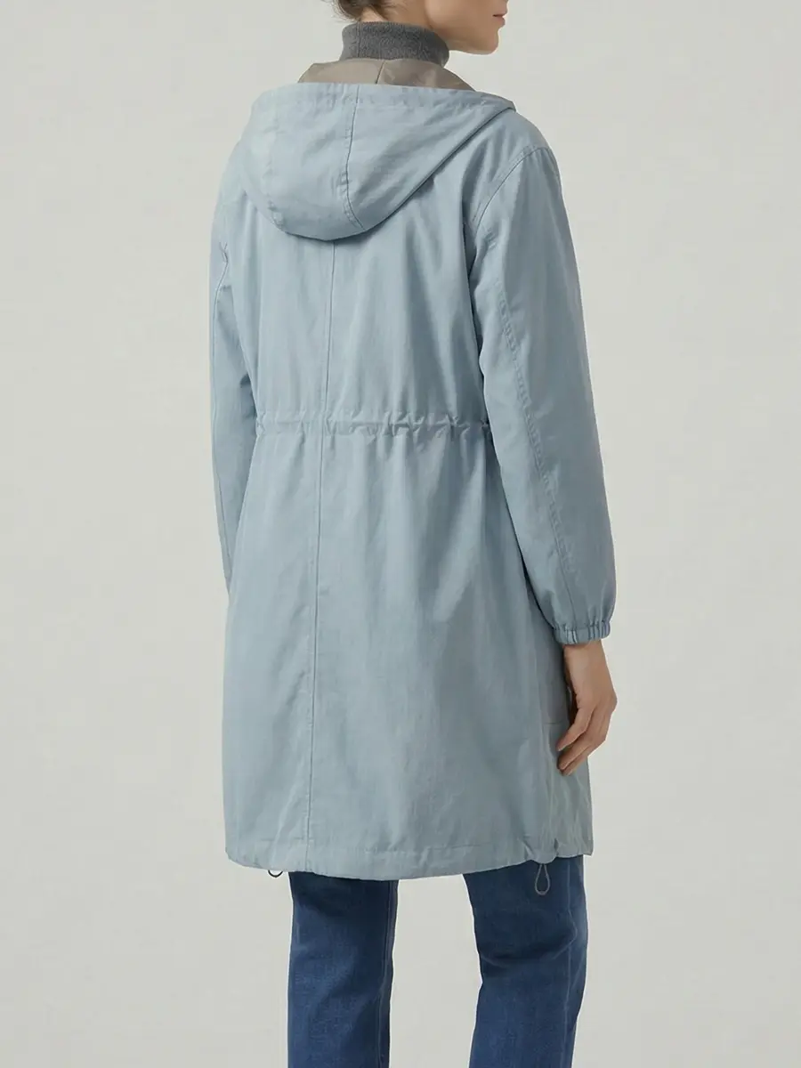 Хлопковый плащ-парка