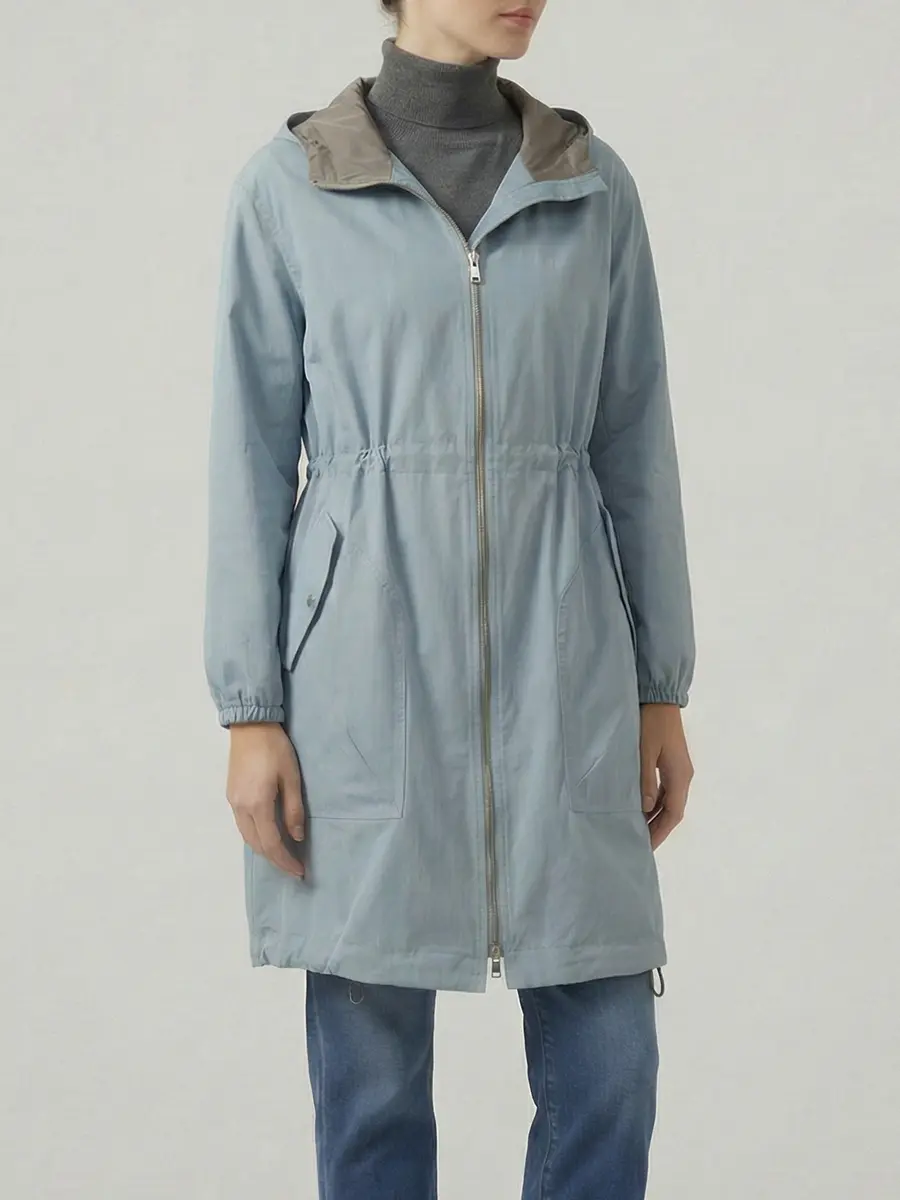 Хлопковый плащ-парка