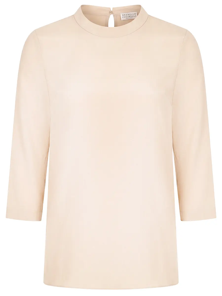 Блуза шелковая