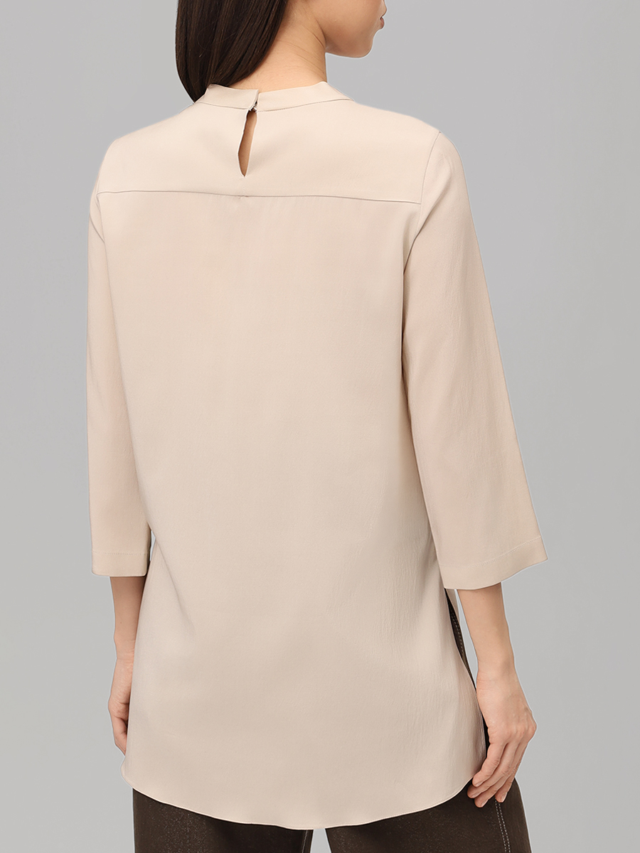 Блуза шелковая