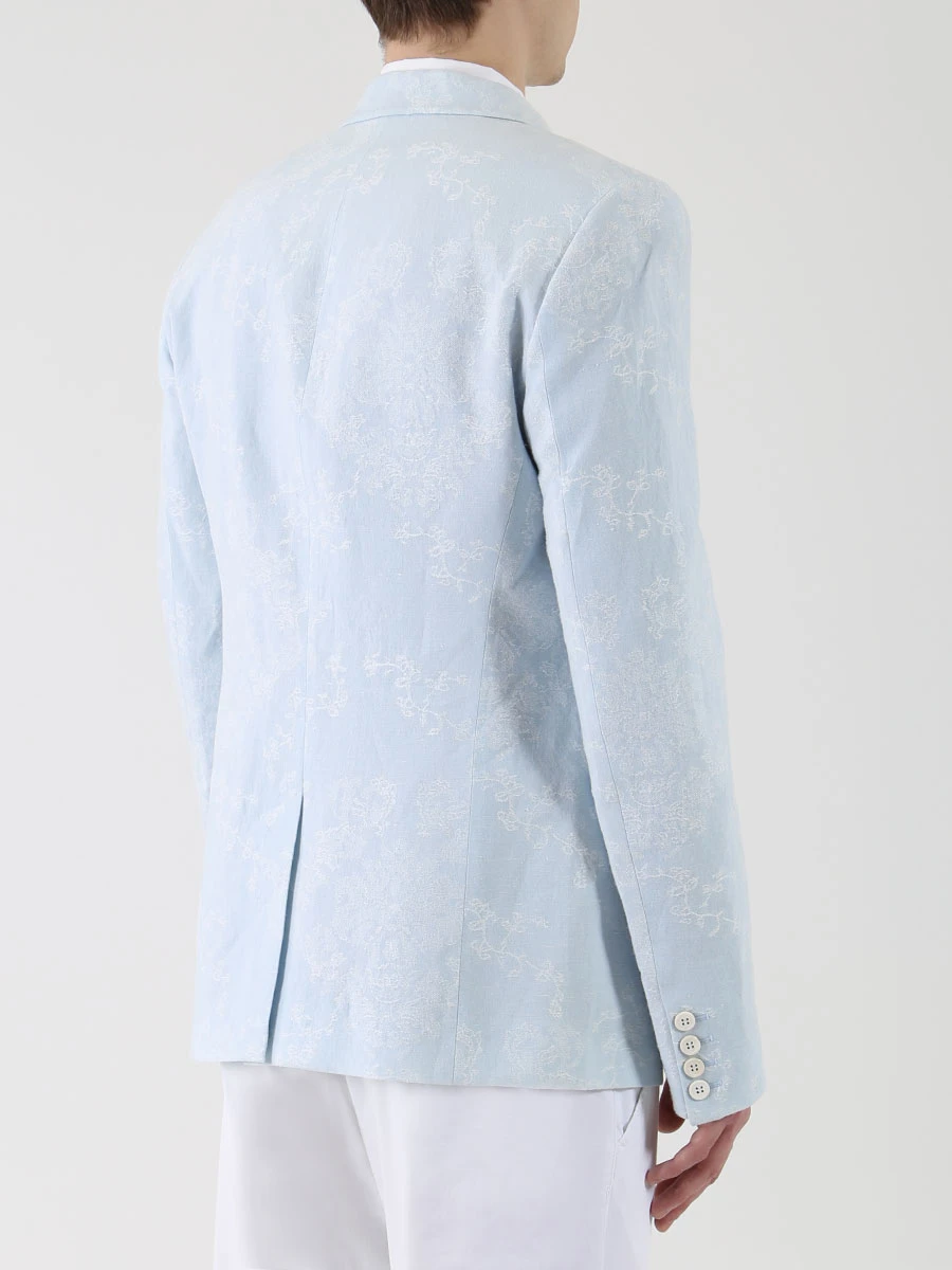 Пиджак классический с вышивкой