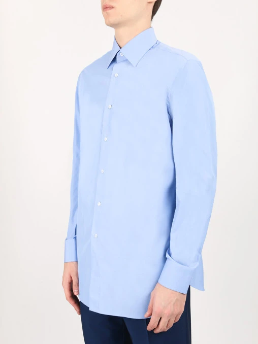 Хлопковая рубашка Regular Fit BRIONI