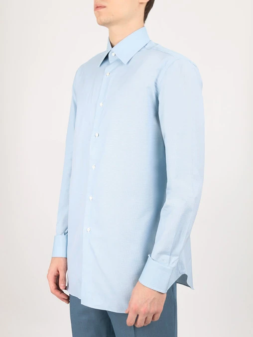 Хлопковая рубашка Regular Fit BRIONI