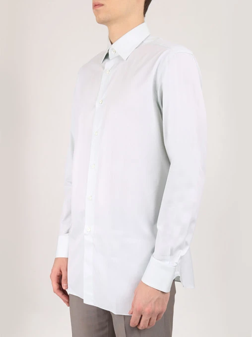 Хлопковая рубашка Regular Fit BRIONI
