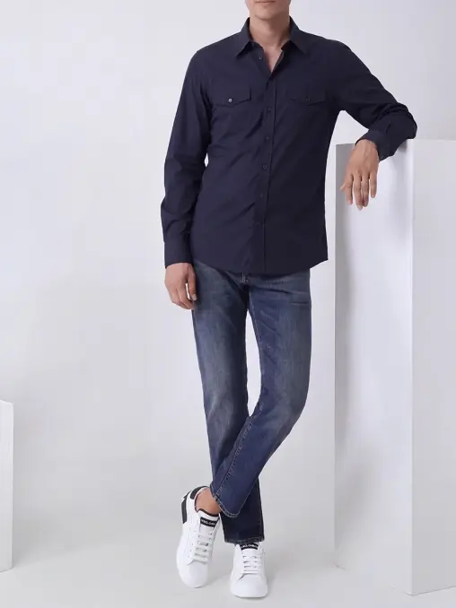 Рубашка хлопковая DOLCE & GABBANA