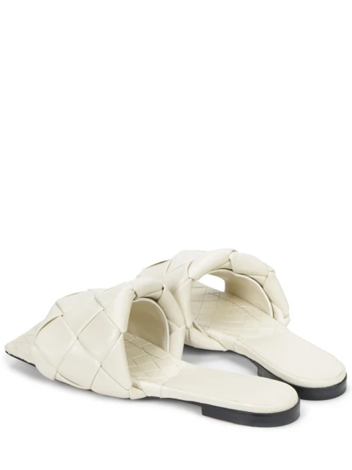 Шлепанцы кожаные Lido BOTTEGA VENETA