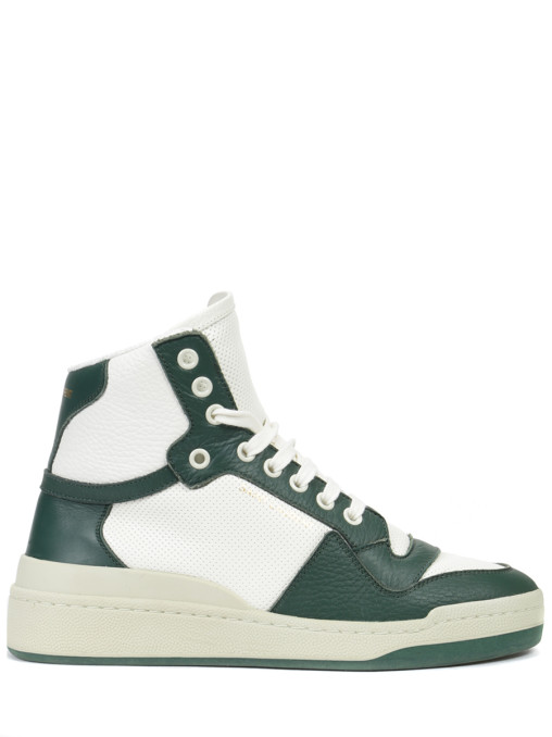 Кеды кожаные SAINT LAURENT