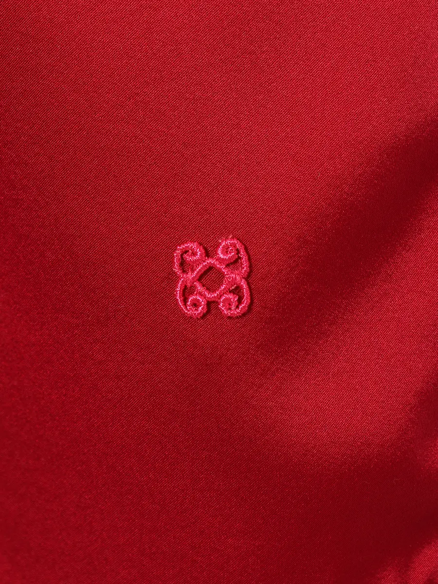 Топ шелковый