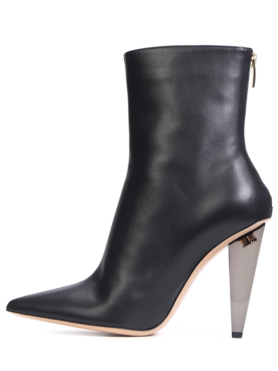 Ботильоны кожаные