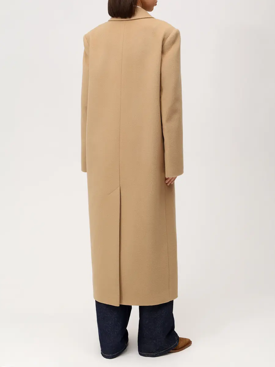 Пальто шерстяное