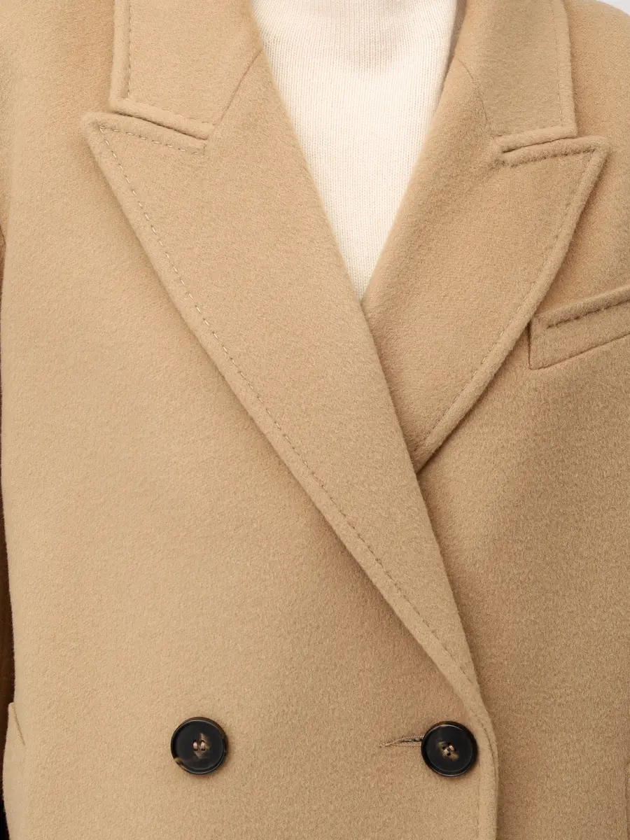 Пальто шерстяное