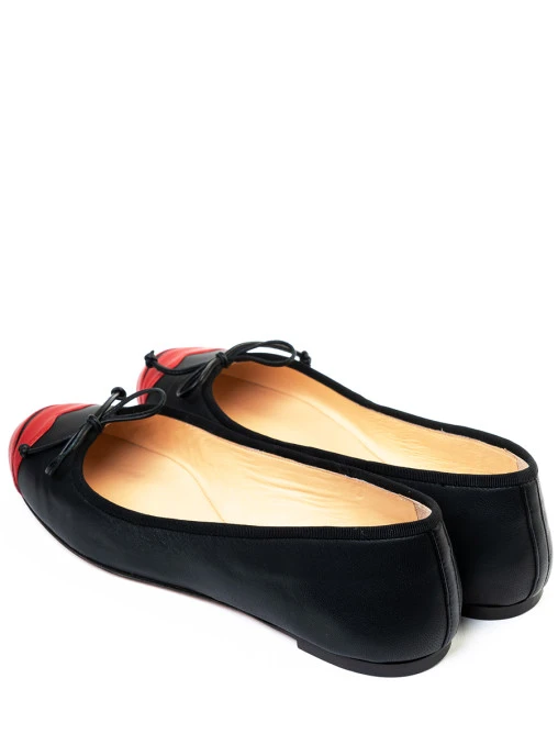 Балетки кожаные CHARLOTTE OLYMPIA