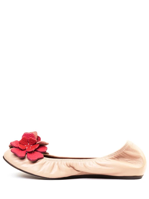 Балетки кожаные LANVIN