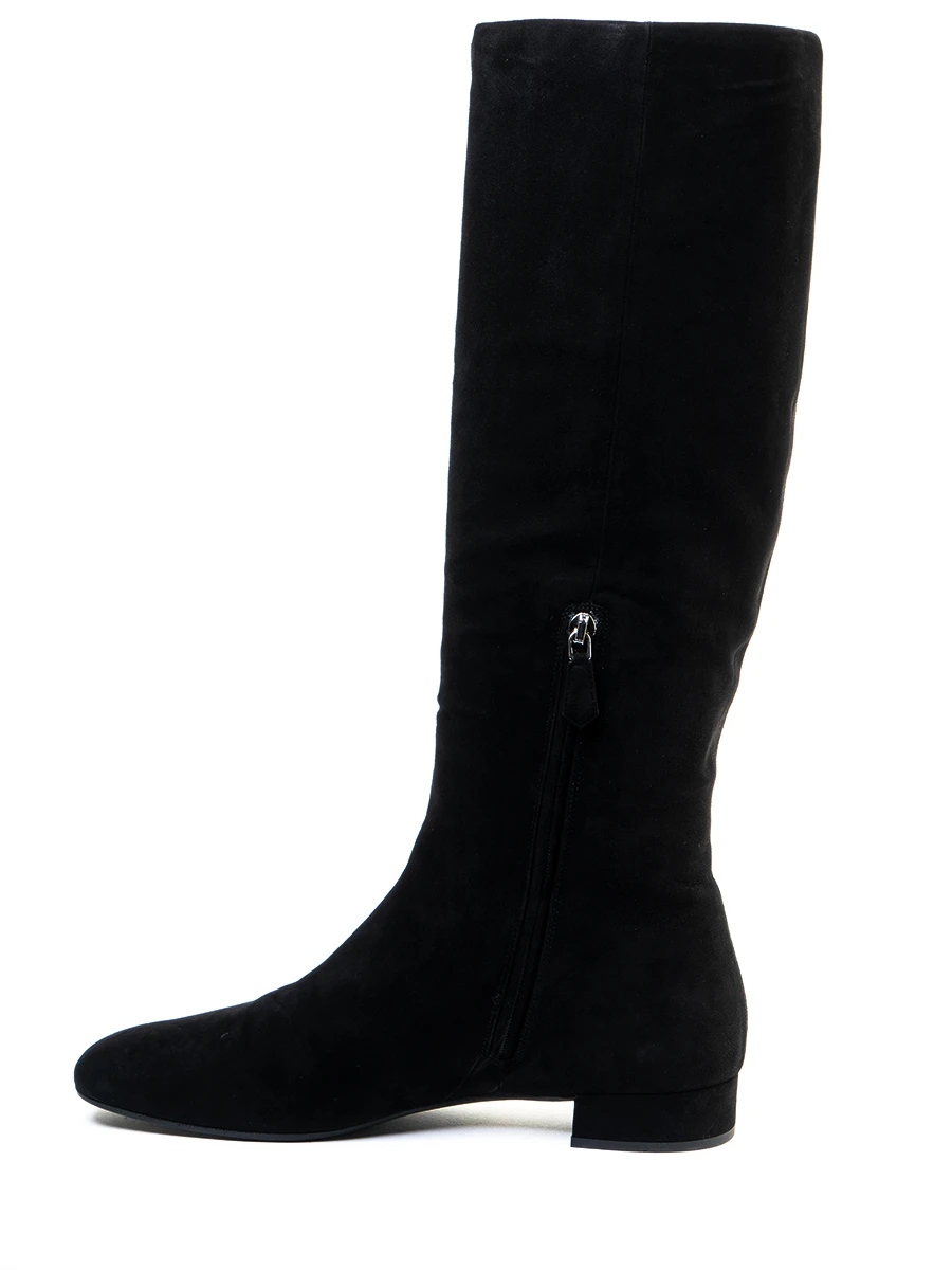 Сапоги замшевые