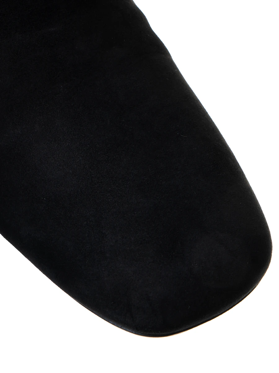 Сапоги замшевые