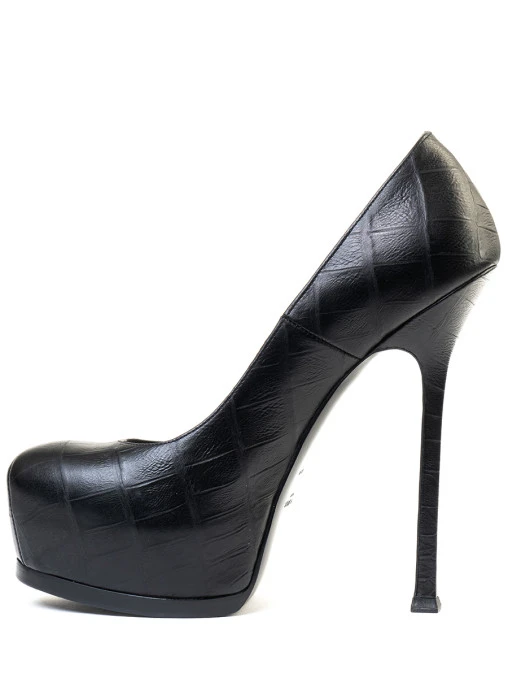 Туфли кожаные SAINT LAURENT