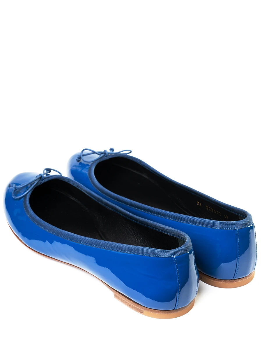 Балетки кожаные