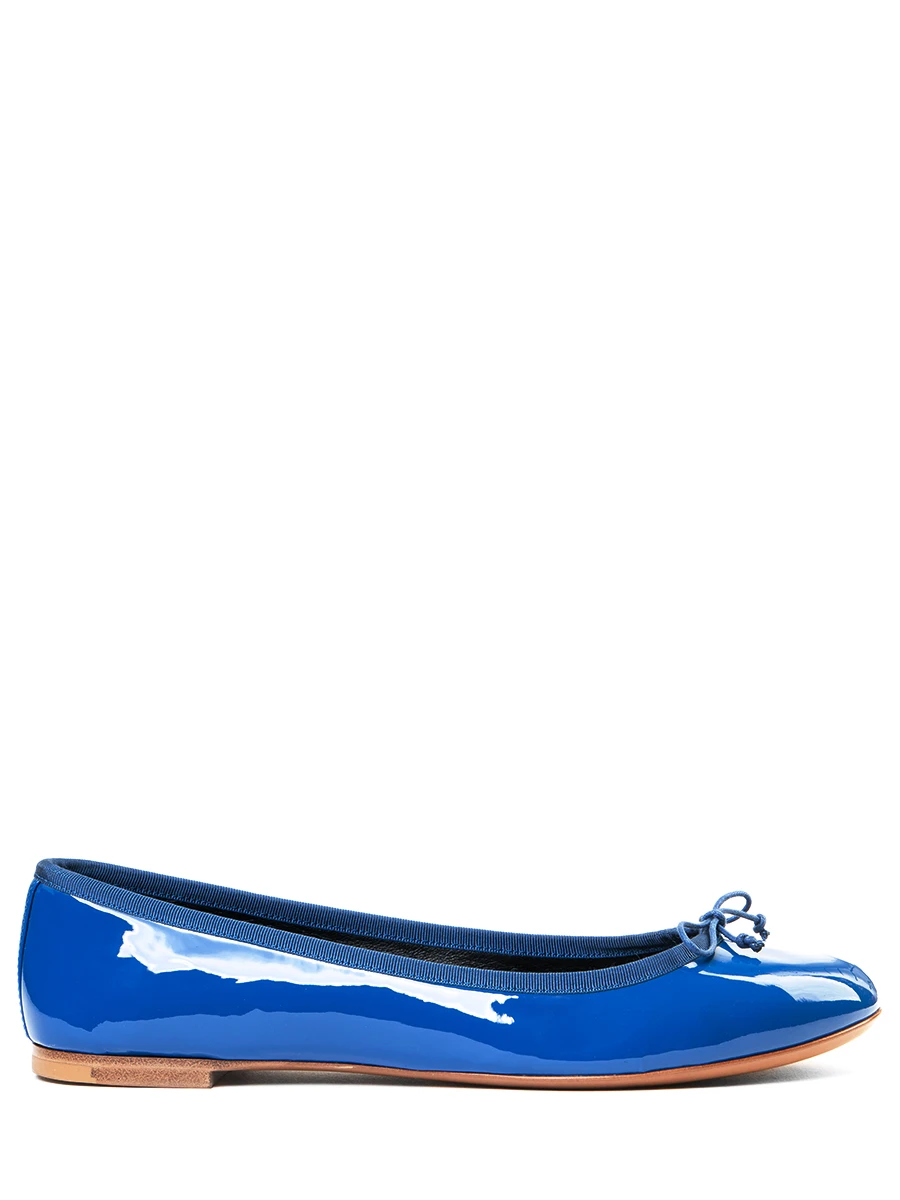 Балетки кожаные