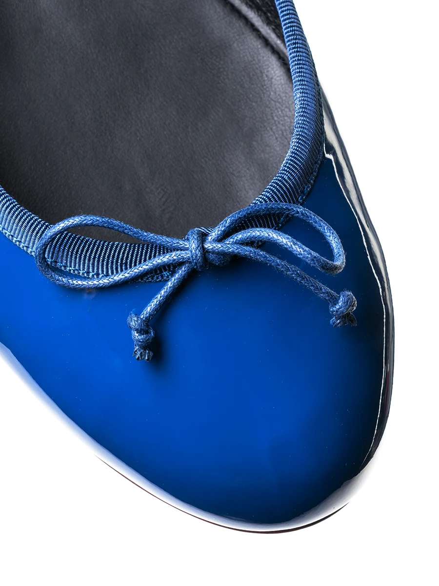 Балетки кожаные