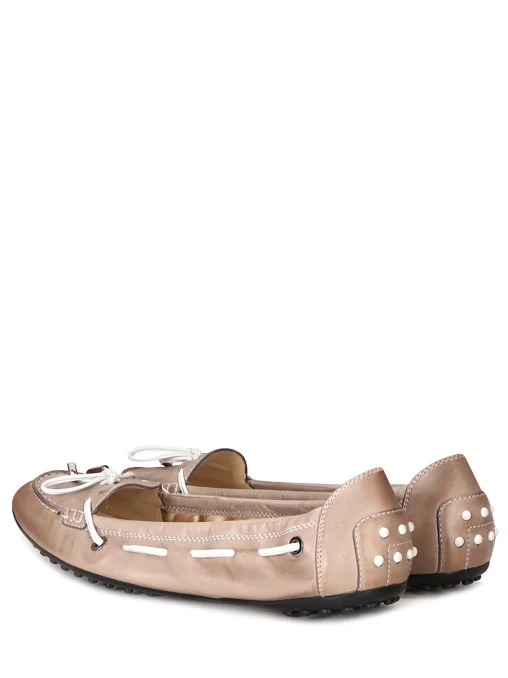 Балетки кожаные TOD`S