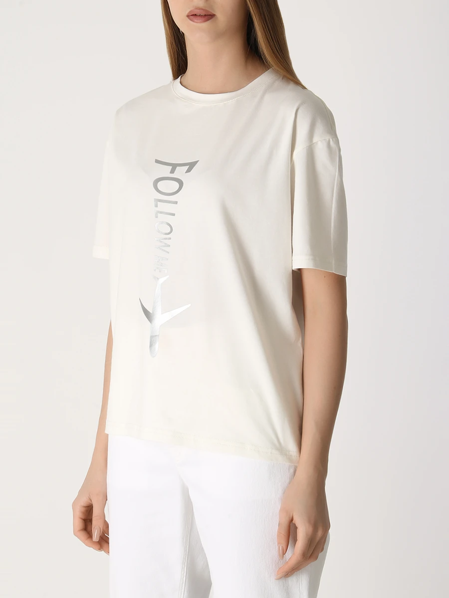 Футболка хлопковая с принтом